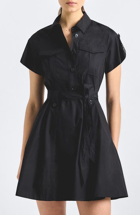 Azora Poplin Shirtdress