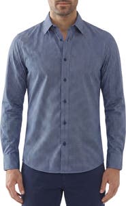 Report Collection Long Sleeve Geometric Performance Shirt