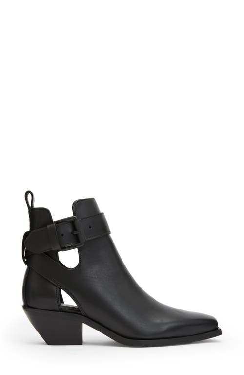 Allsaints Demi Cutout Bootie In Black