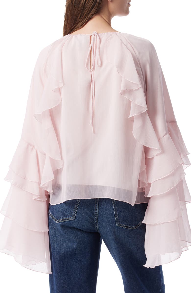 DO by Dee Ocleppo Jovanna Ruffle Top, Alternate, color, Pale Lilac