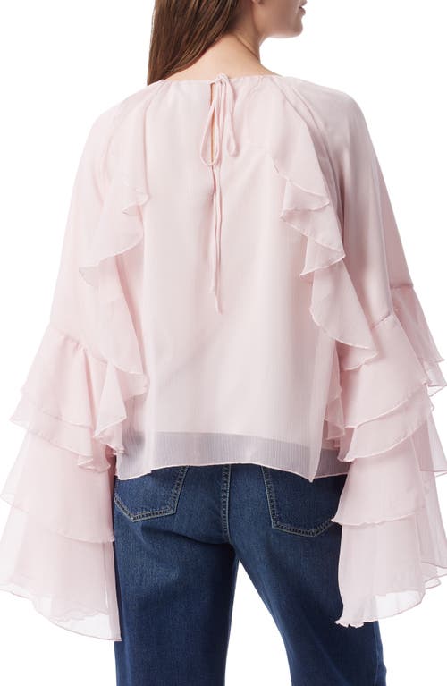 Do By Dee Ocleppo Jovanna Ruffle Top In Pink