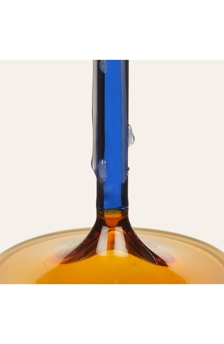 Zsa Zsa Zsu Nanjing  Borosilicate Glass Candlestick Set Of 2, Alternate, color, Blue