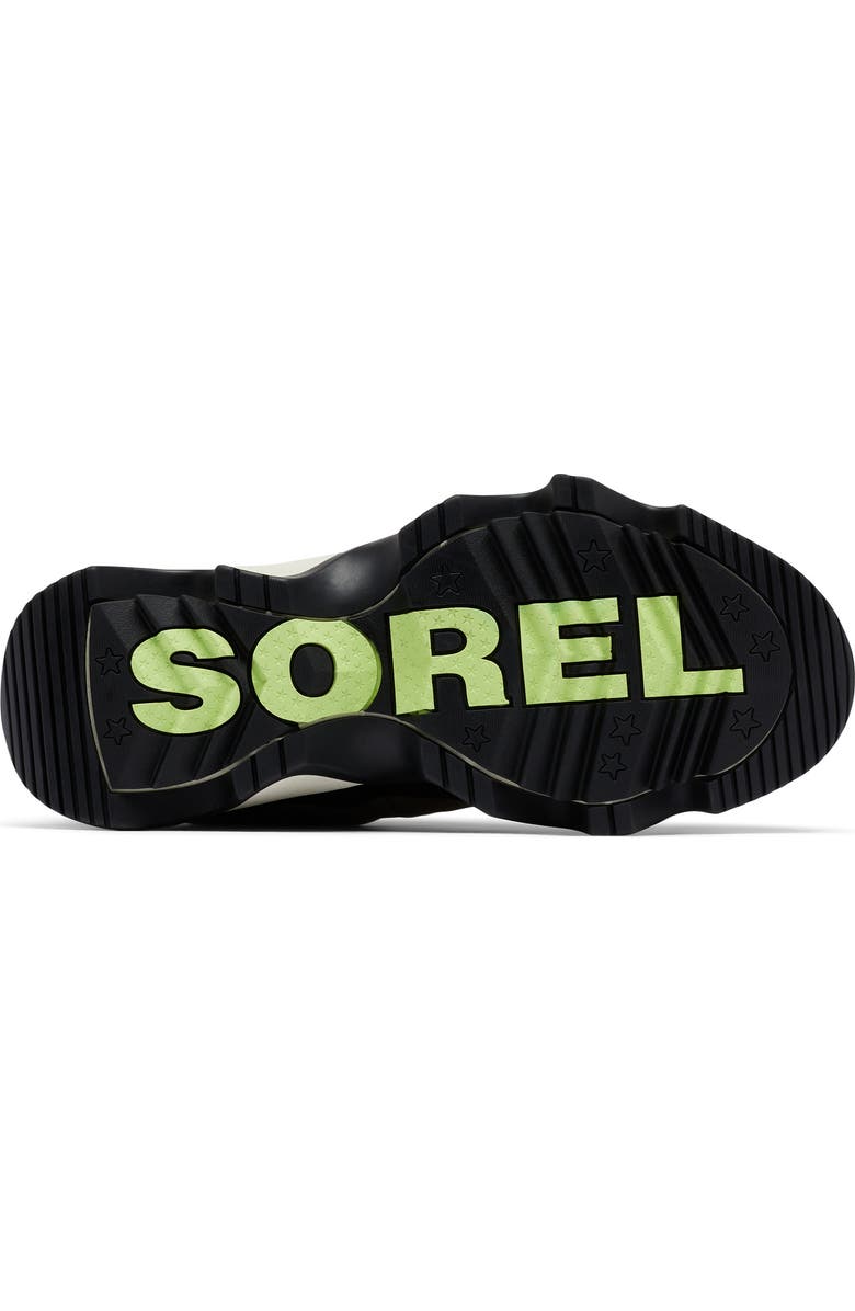 SOREL Kinetic Impact Waterproof Zip Bootie, Alternate, color, Stone Green/ Black