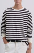 Scalpers Mixedstriped Ls Tee