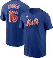 Nike Men's Nike Dwight Gooden Royal New York Mets Cooperstown Collection Fuse Name & Number Retirement T-Shirt