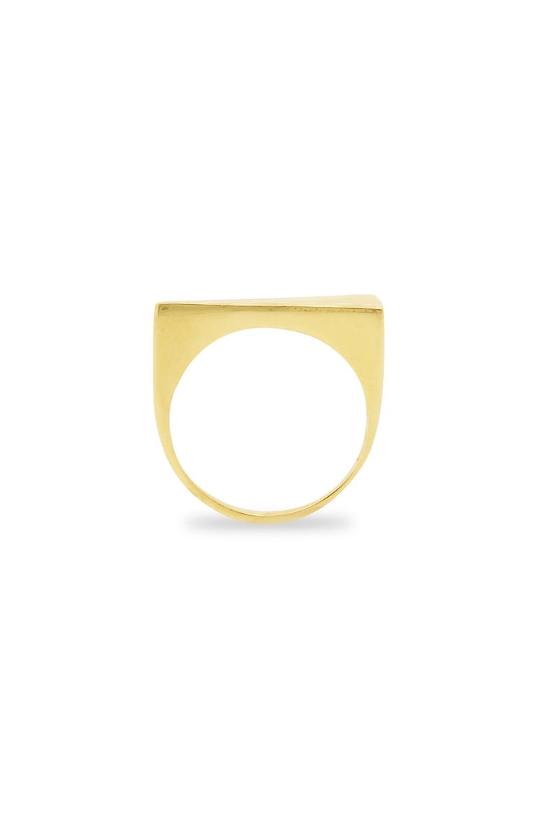The Lovery Fine Jewelry Geometric Gold Ring, Alternate, color, Yellow Gold