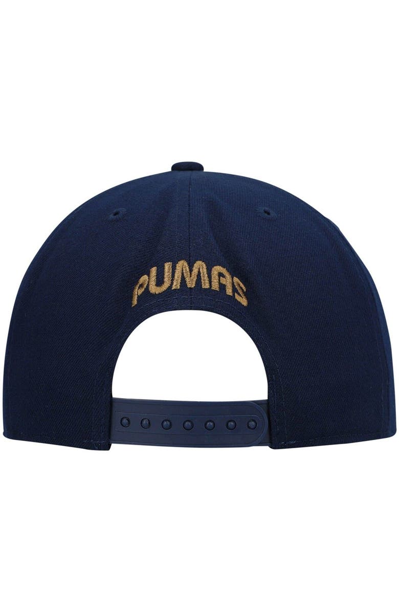 FAN INK Men's Fi Collection Navy Pumas Dawn Snapback Hat, Alternate, color,