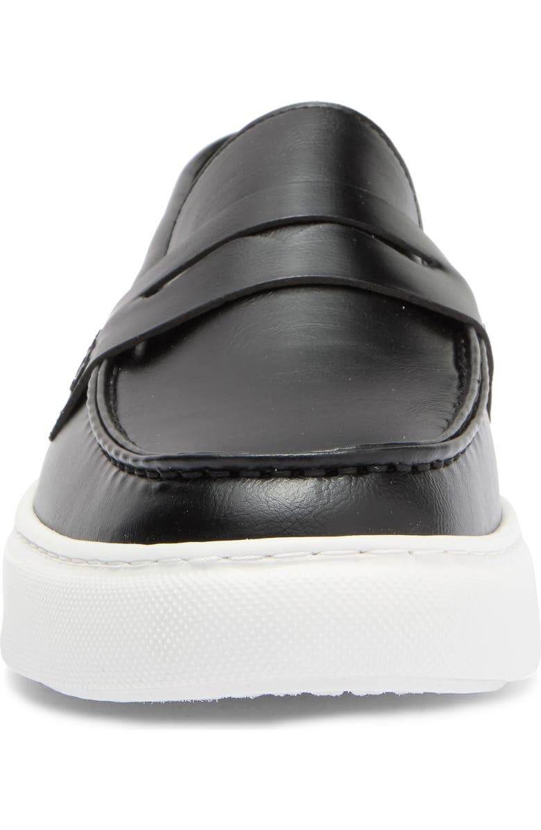 MADDEN Texman Penny Loafer Sneaker, Alternate, color, Black