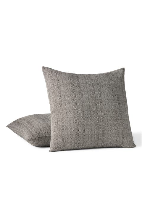 Lido Organic Cotton Throw Pillow Cover
