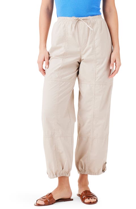 Poplin Parachute Ankle Pants