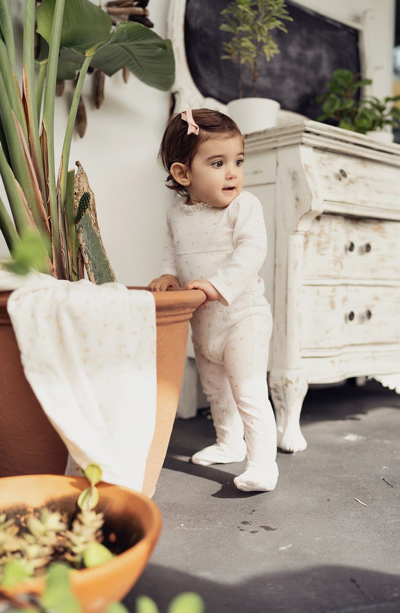 Manière Sweet Rose Footie, Alternate, color, Rose