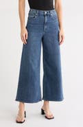 rag & bone Serena High Waist Crop Wide Leg Jeans
