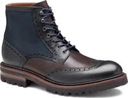 Johnston & Murphy Dudley Wingtip Lug Boot