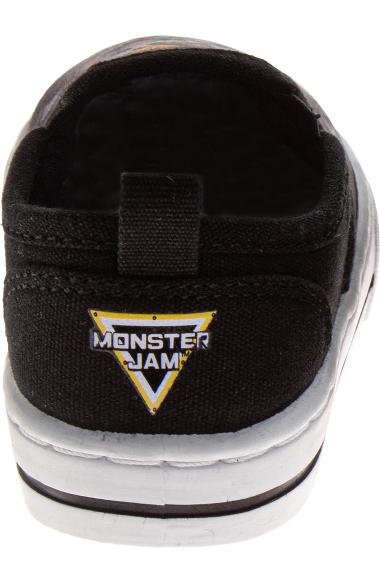 JOSMO Kids' Monster Jam Monster Truck Slip-On Sneaker, Alternate, color,