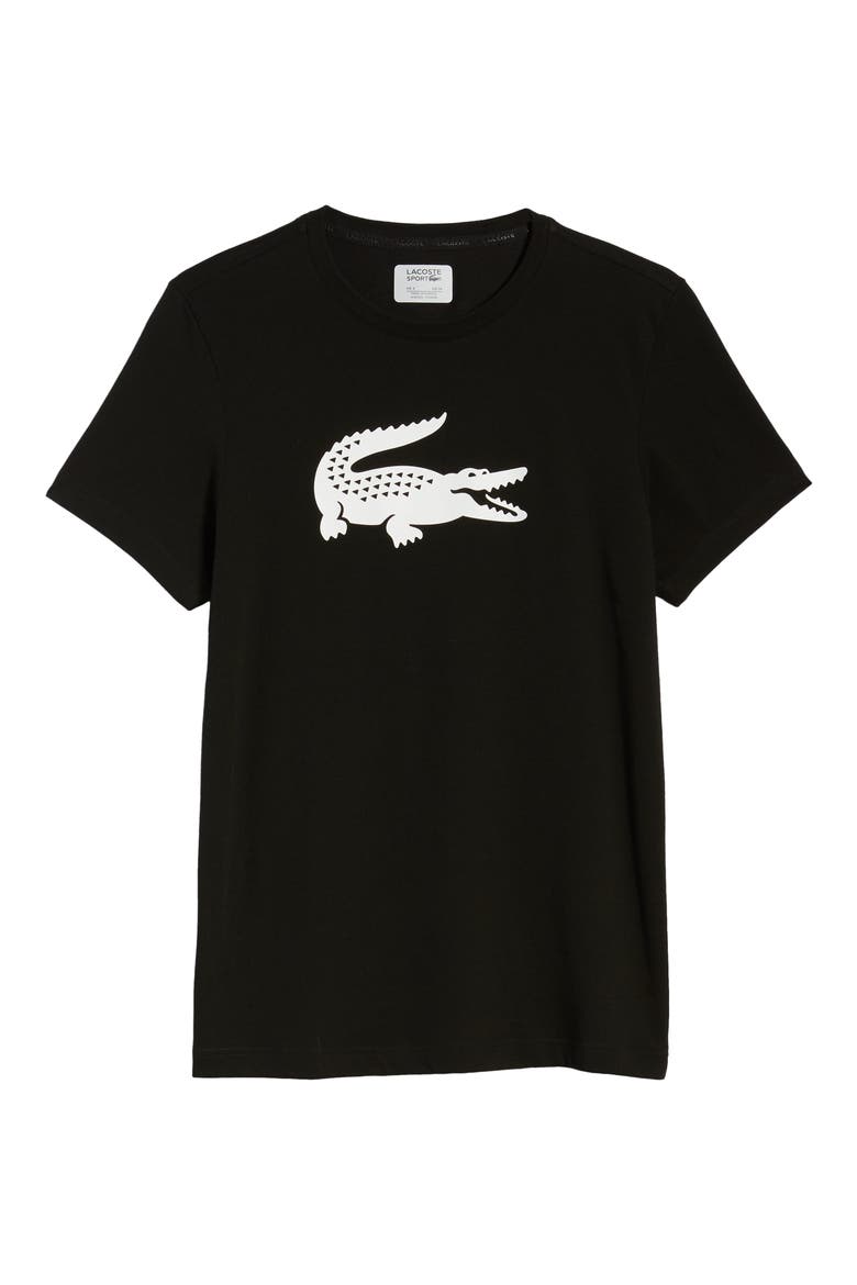 Technical Logo T-Shirt, Alternate, color, BLACK/ WHITE