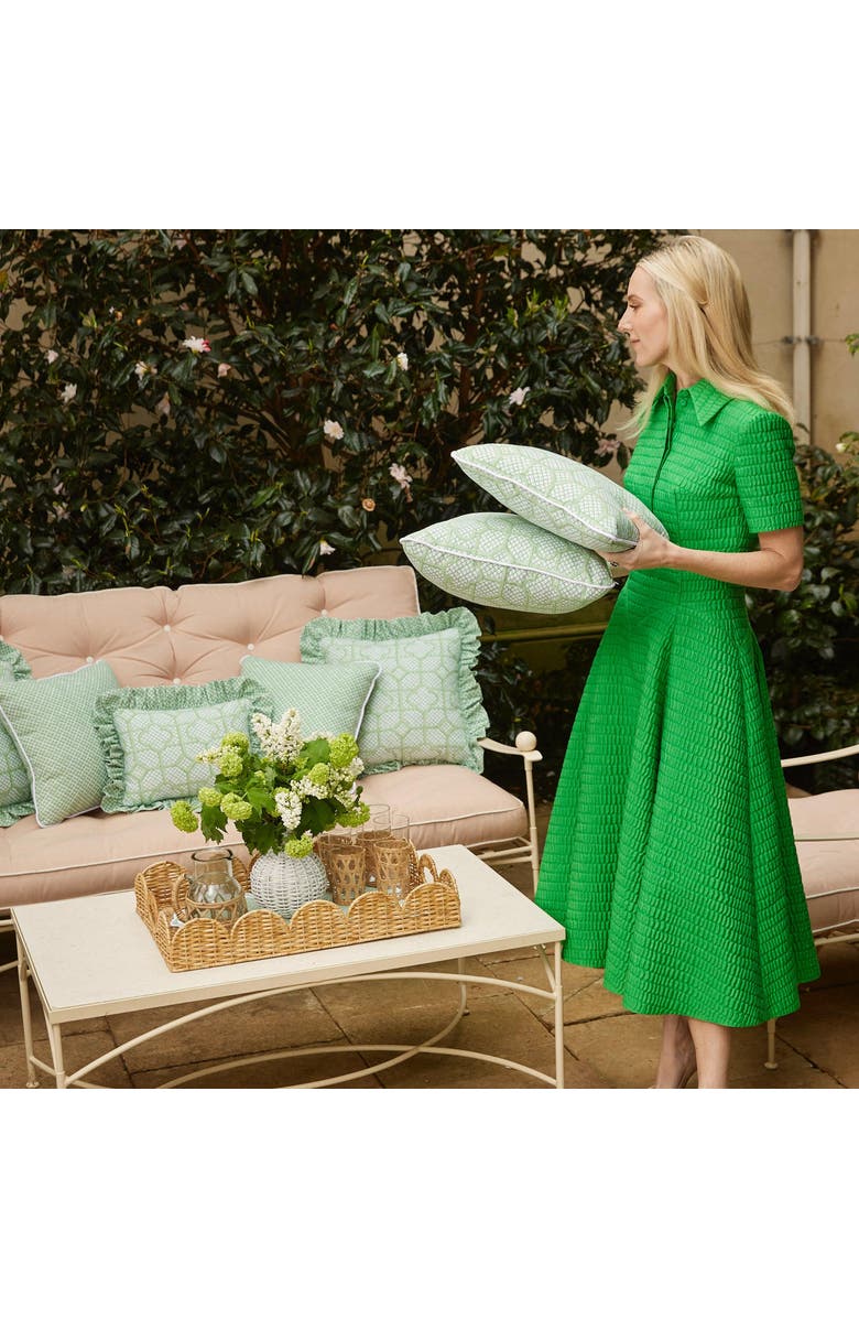 Mrs. Alice Scalloped Rattan Tray, Alternate, color, Neutral