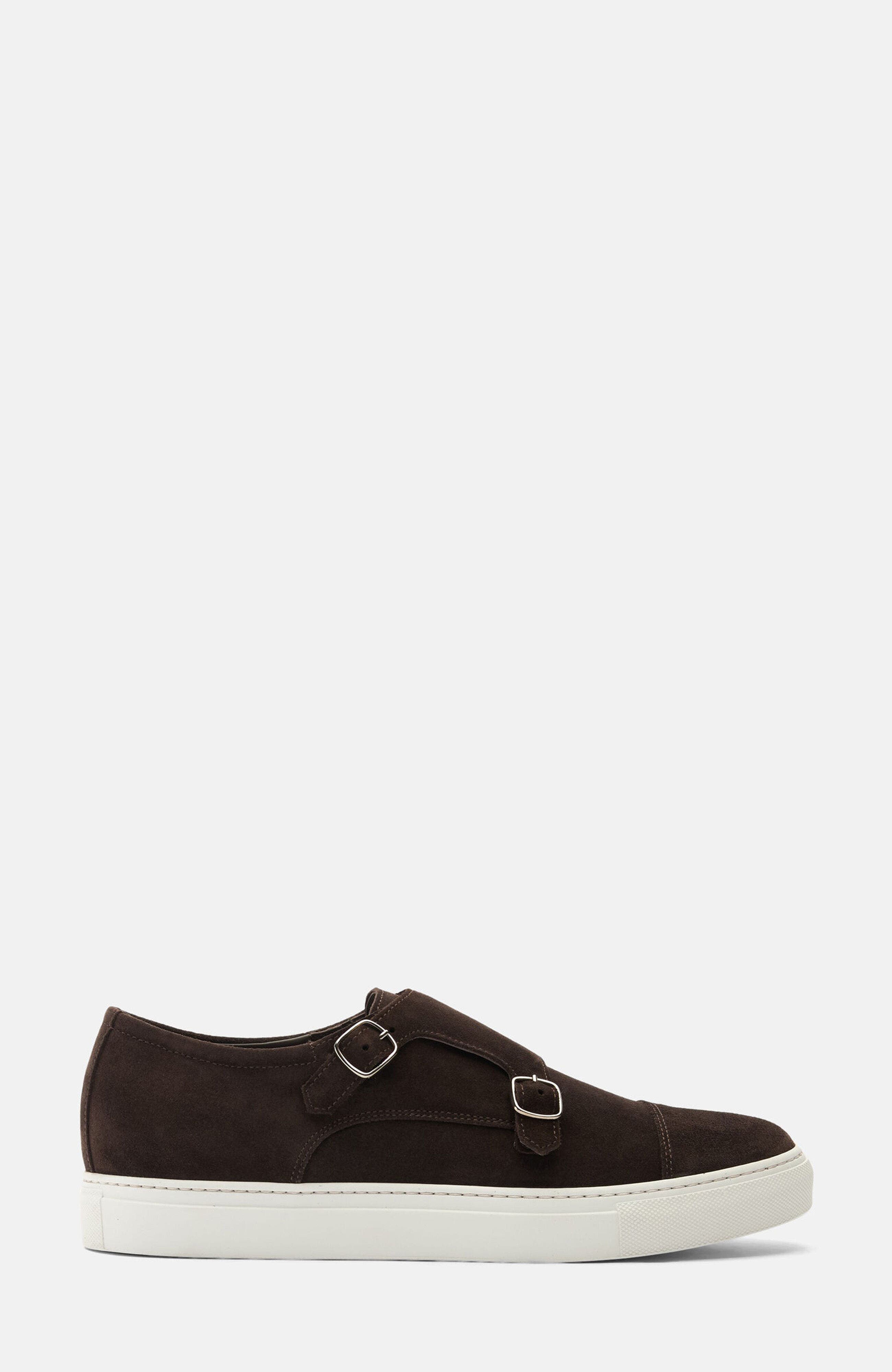 Fabio Sneakers, Alternate, color, Brown - suede