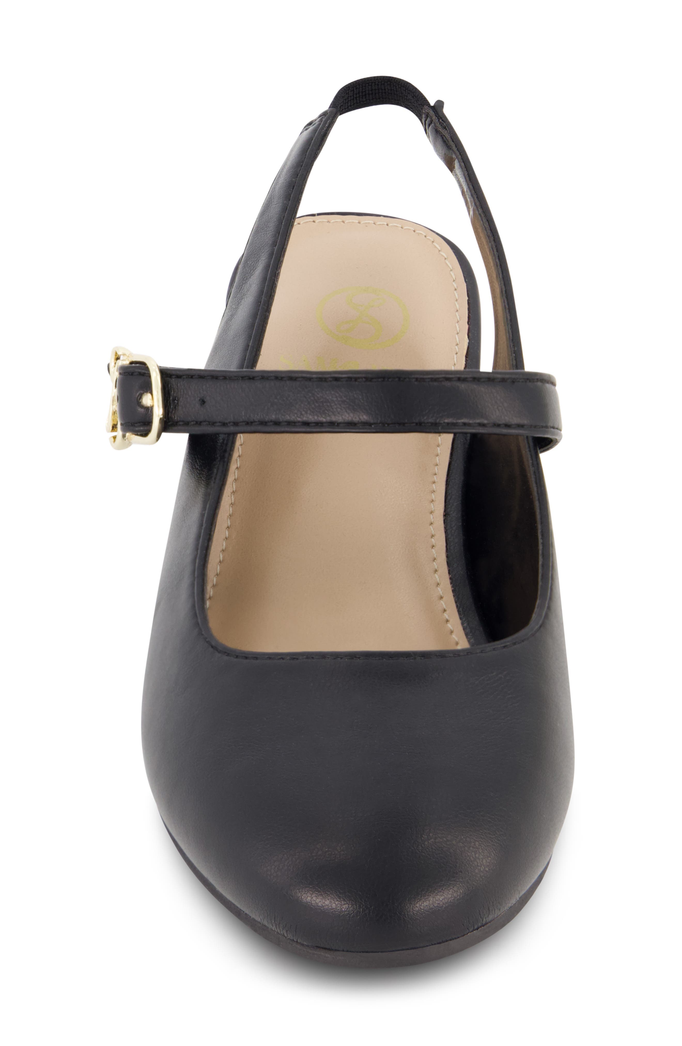 SAM & LIBBY Kids' Bianca Grace Slingback Pump, Alternate, color, Black