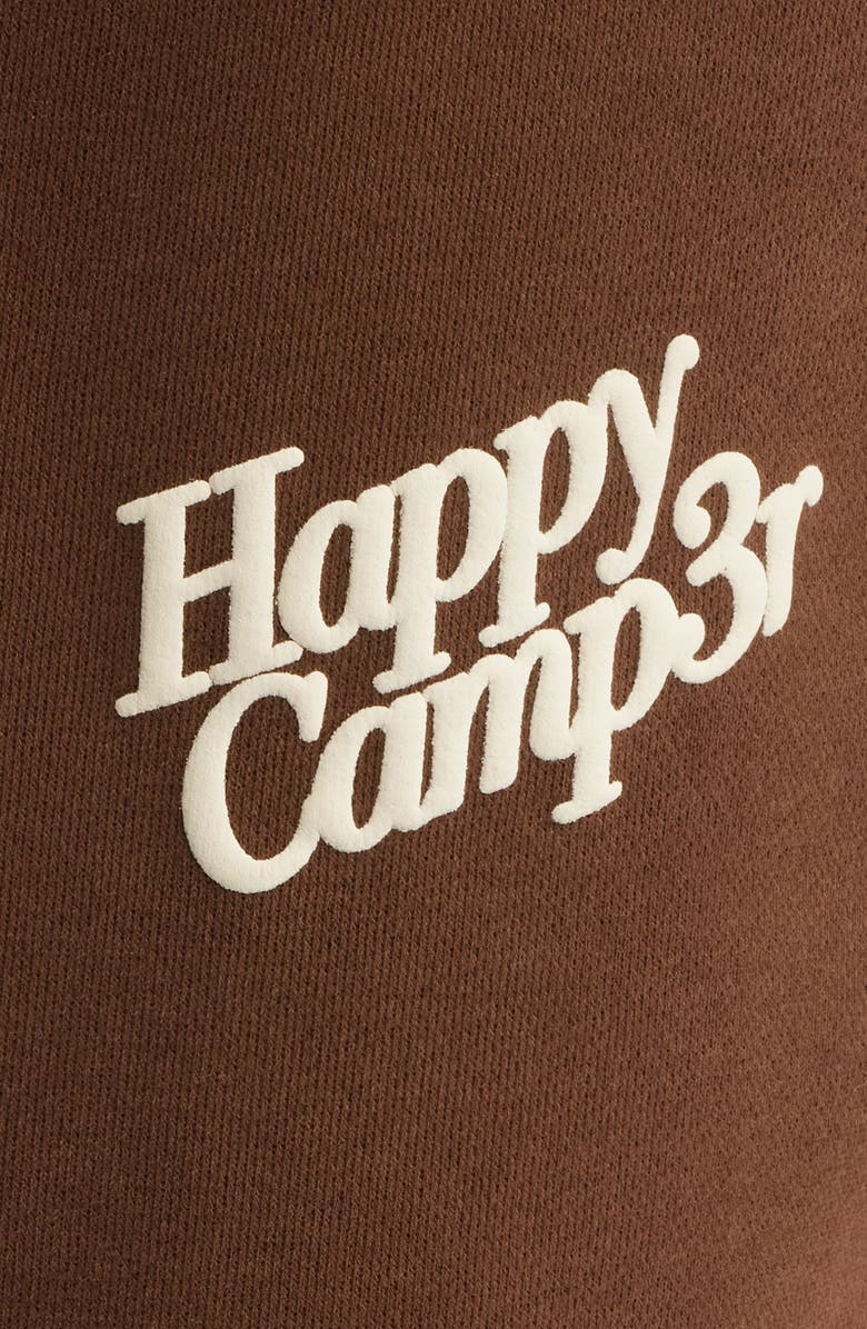 HAPPY CAMP3R Puff Series Core Logo Cotton Blend Joggers, Alternate, color, Chestnut Brown