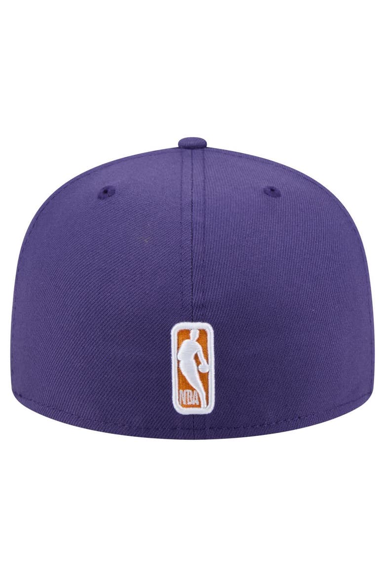 Men's New Era Purple Phoenix Suns State Stitch 59FIFTY Fitted Hat, Alternate, color, Purple