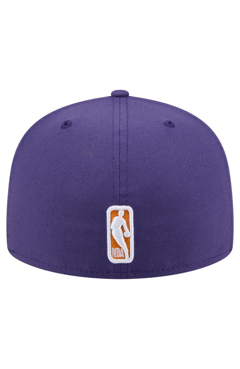 New Era Men's New Era Purple Phoenix Suns State Stitch 59FIFTY Fitted Hat, Alternate, color, Purple