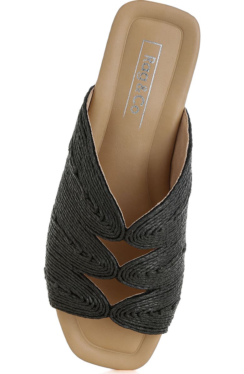 Rag & Co Daisy Doe Slide Sandal, Alternate, color, Black