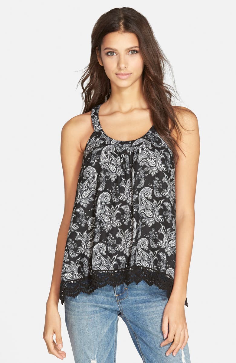Zoe and Rose Crochet Tank, Main, color, 
