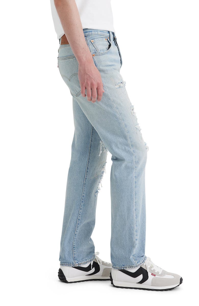 Levi's<sup>®</sup> 501<sup>®</sup> '93 Ripped Straight Leg Jeans, Alternate, color, 