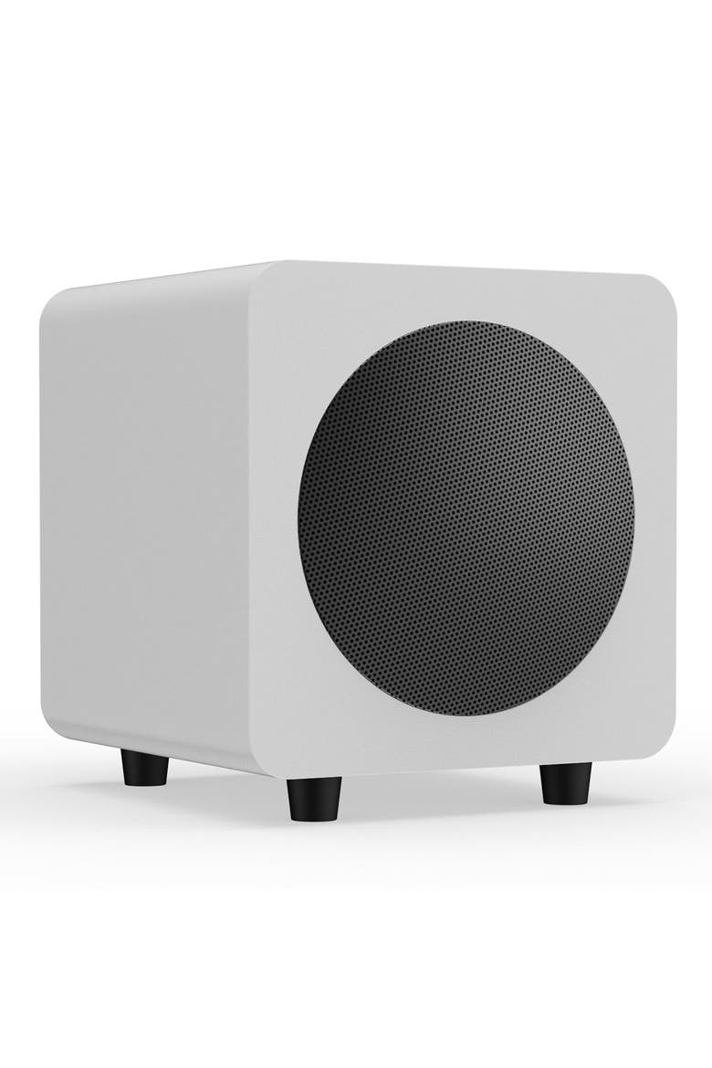 SUB6 6 In Sealed Powered Subwoofer, Alternate, color, Matte White