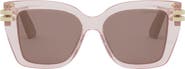 DIOR 'CDior S1I 52mm Square Sunglasses