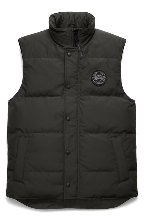 Canada Goose Garson Water Repellent 625 Fill Power Down Vest In Black