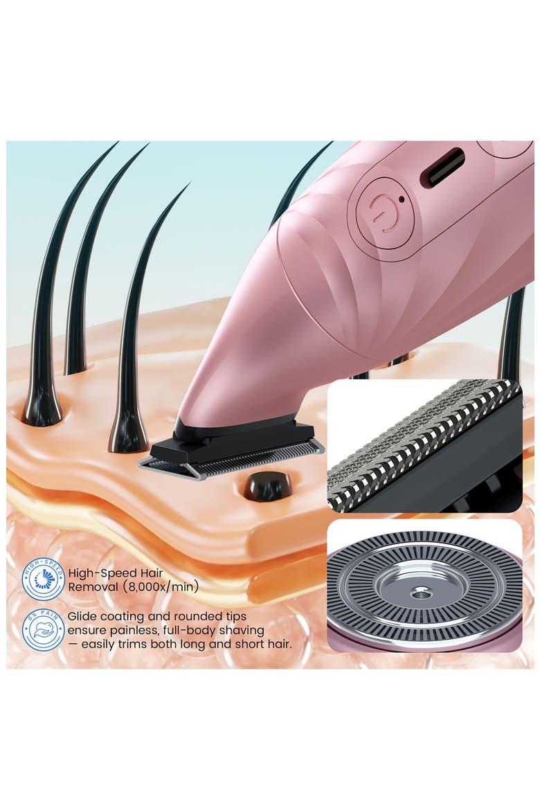 Pearl P1 Pro 2-in-1 Bikini Trimmer & Shaver, Alternate, color, NO COLOR