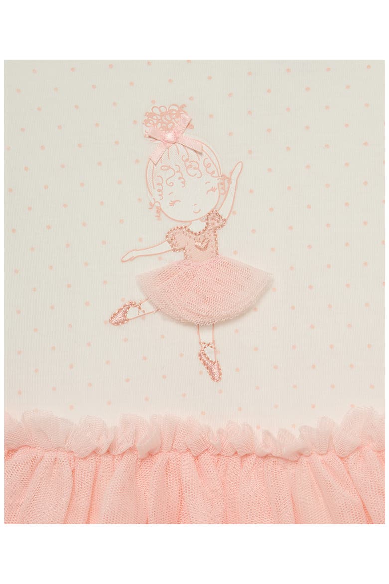 Kids' Ballerina Tutu 3-Piece Set, Alternate, color, WHITE/ PINK