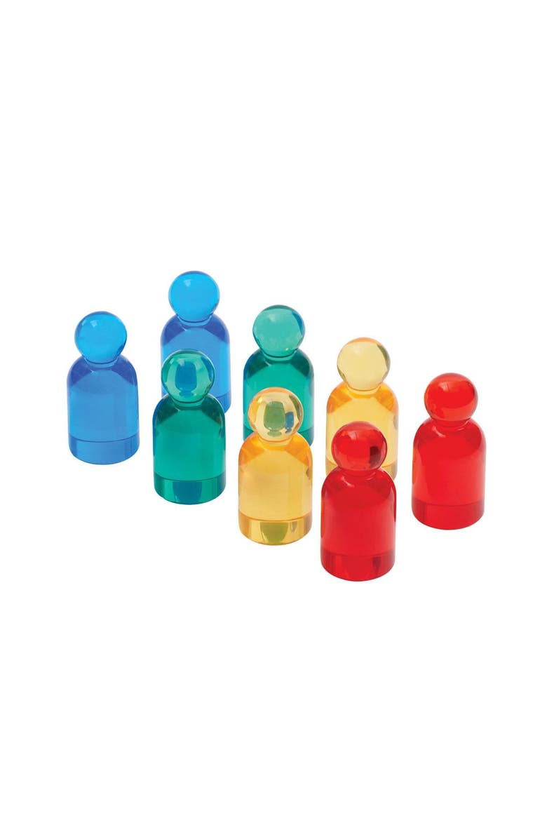 Kaplan Early Learning Company Light and Color People Set - 8 Pieces, Alternate, color, Multicolored