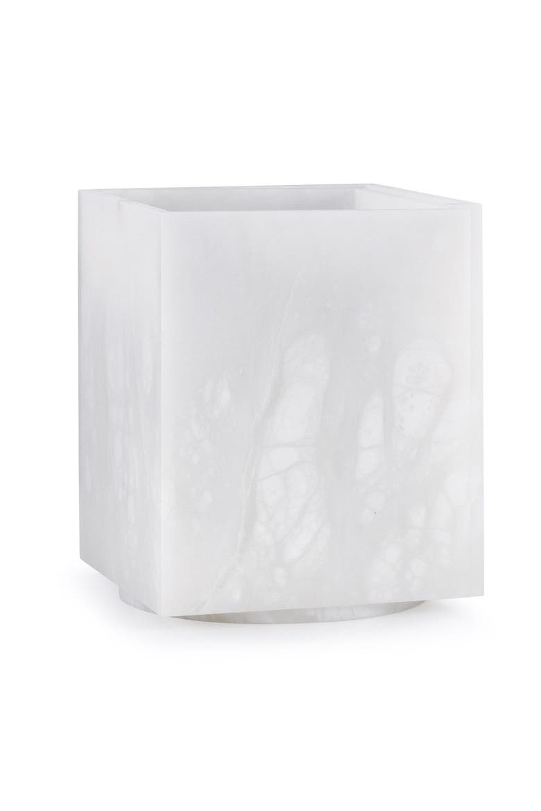 Cosmos Waste Basket, Main, color, WHITE