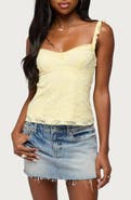 EDIKTED Frankie Lace Babydoll Camisole