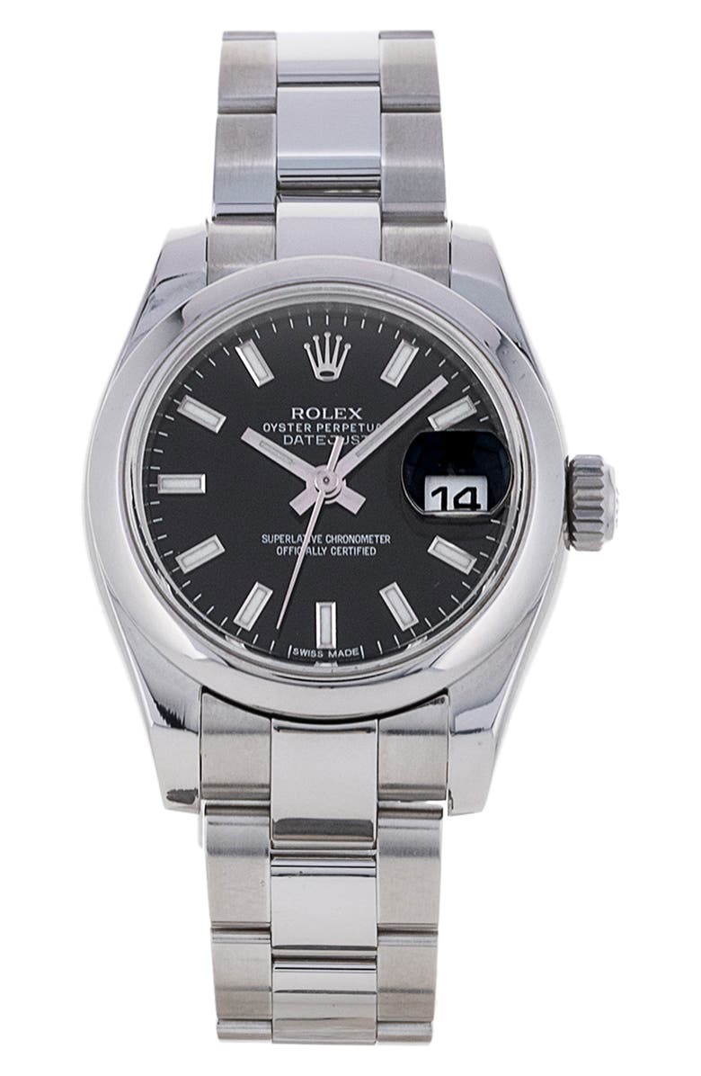 Watchfinder & Co. Rolex Preowned Datejust Lady Bracelet Watch, 26mm, Main, color, 