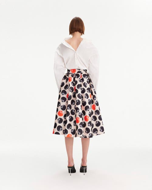 Theo The Label Echo Vice Versa Shirt In White