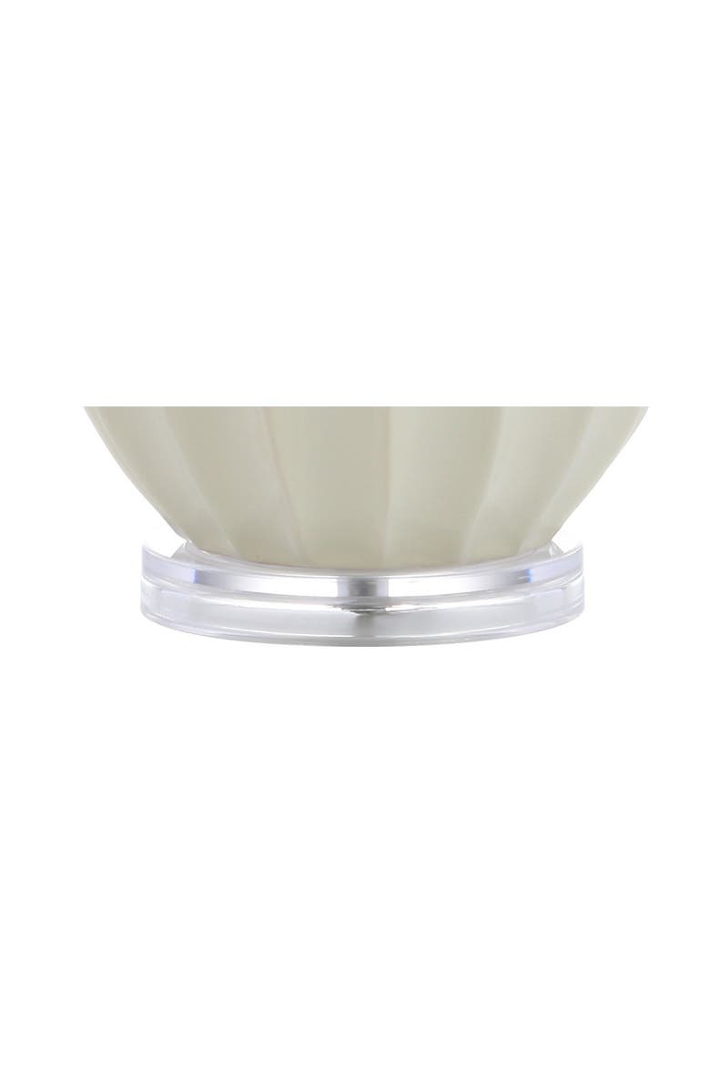 Tate Ceramic LED Table Lamp, Alternate, color, Cream