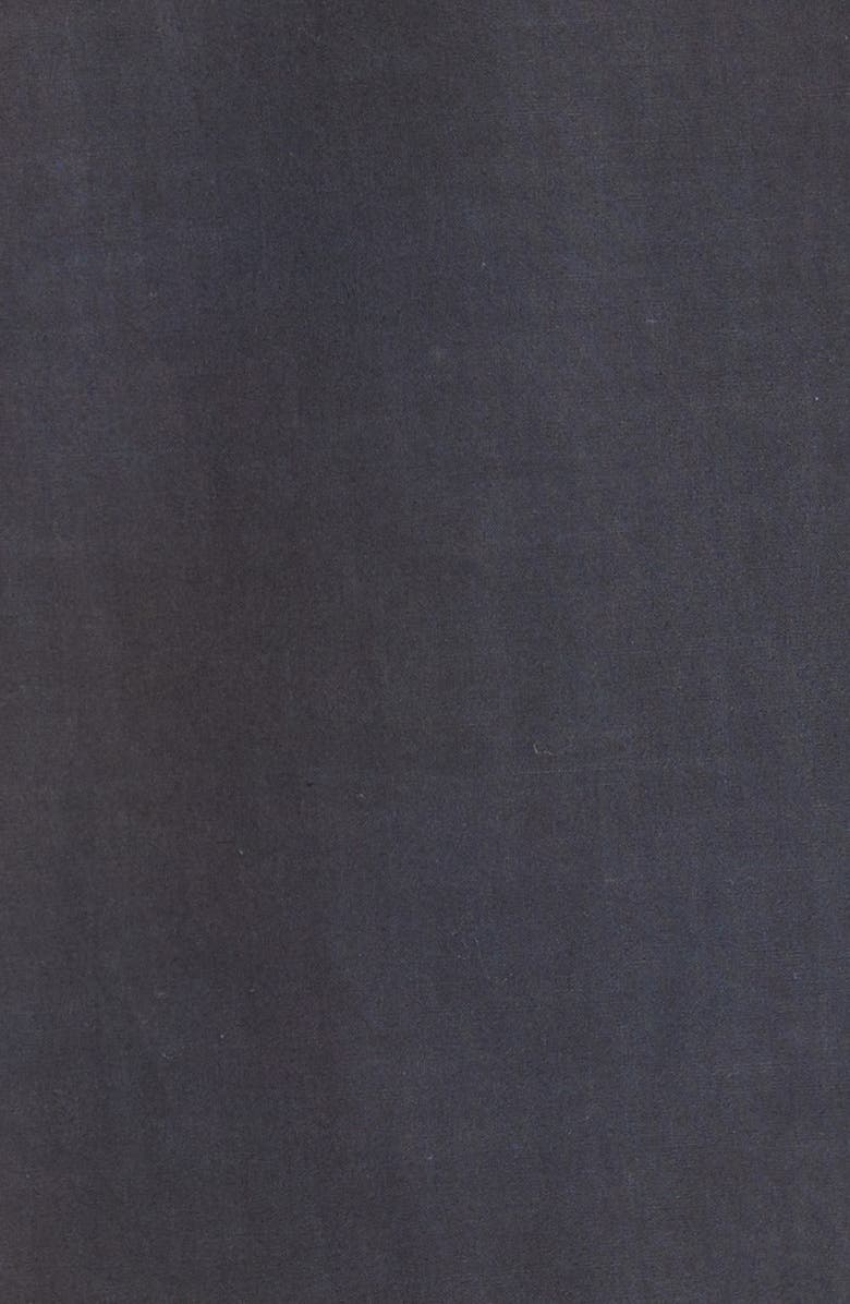 McQueen Solarised Flower Cotton Button-Up Shirt, Alternate, color, 