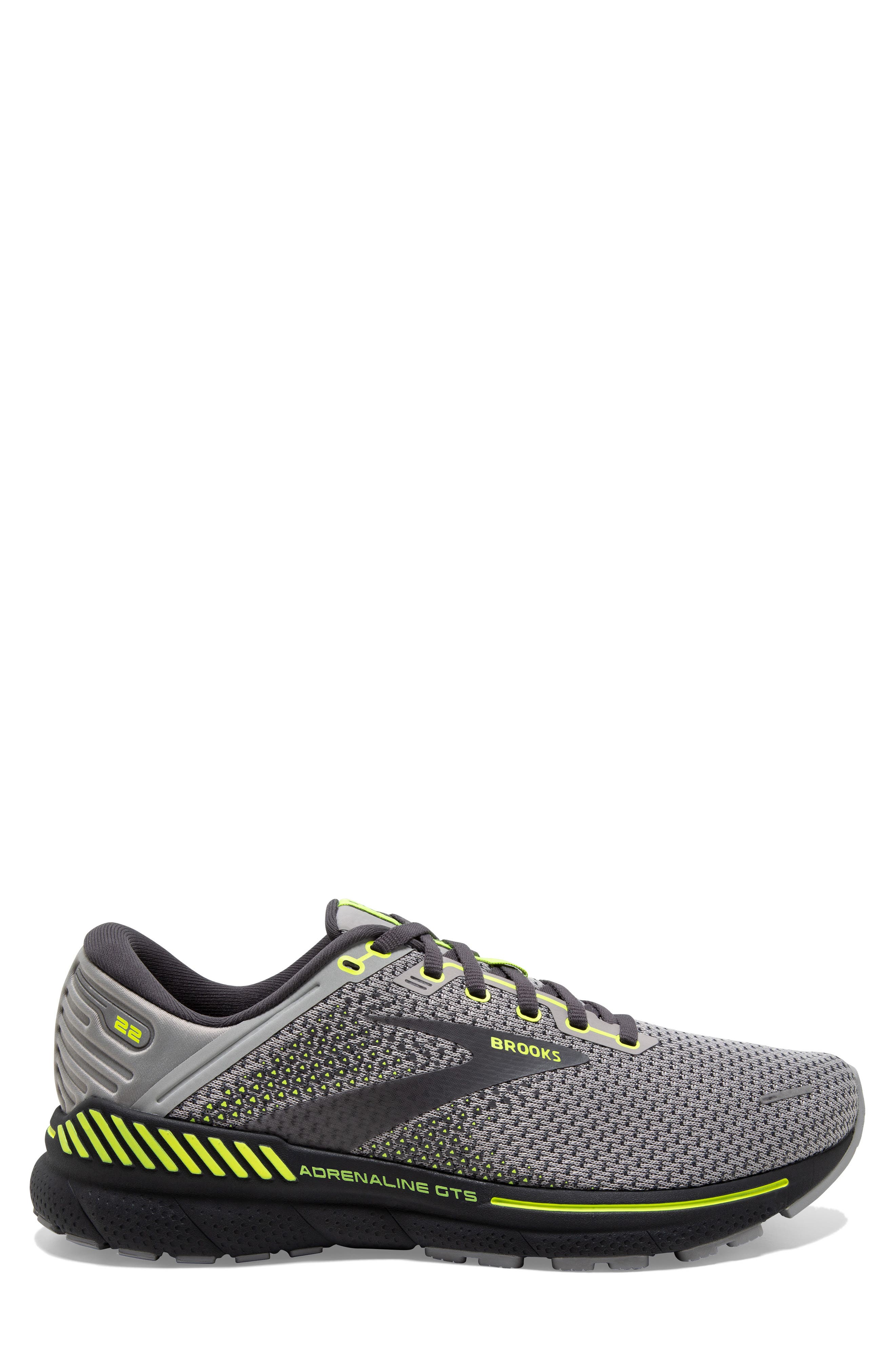Adrenaline GTS 22 Running Shoe, Alternate, color, GREY/ PEARL/ NIGHTLIFE