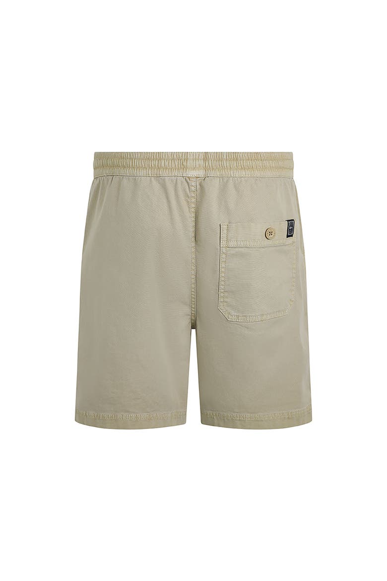 Weston Relaxed Canvas Shorts, Alternate, color, Flint Stone