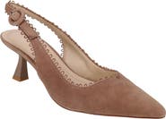 Pelle Moda Jalene Slingback Pointed Toe Pump