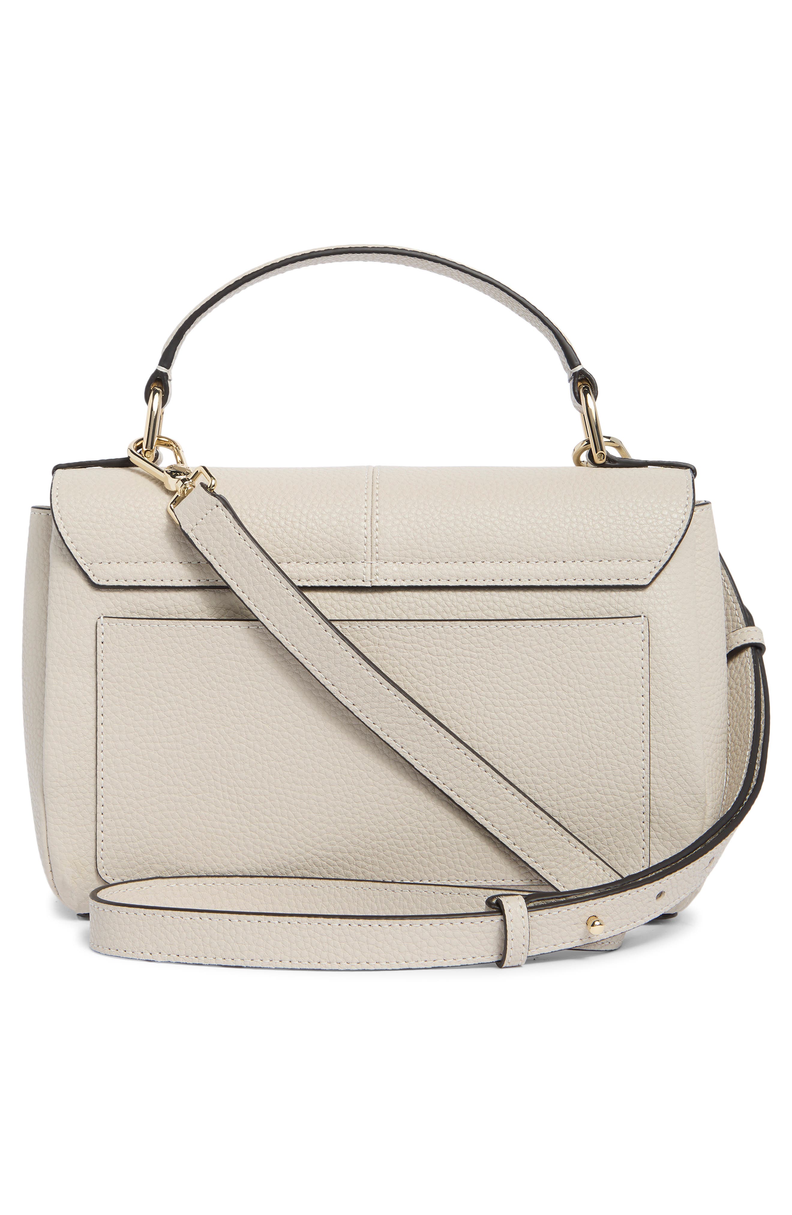 Furla Dafne Top Handle Satchel, Alternate, color, Perla E