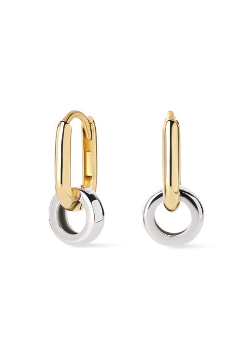 Solid Yellow Gold - Eclipse Hoop Set