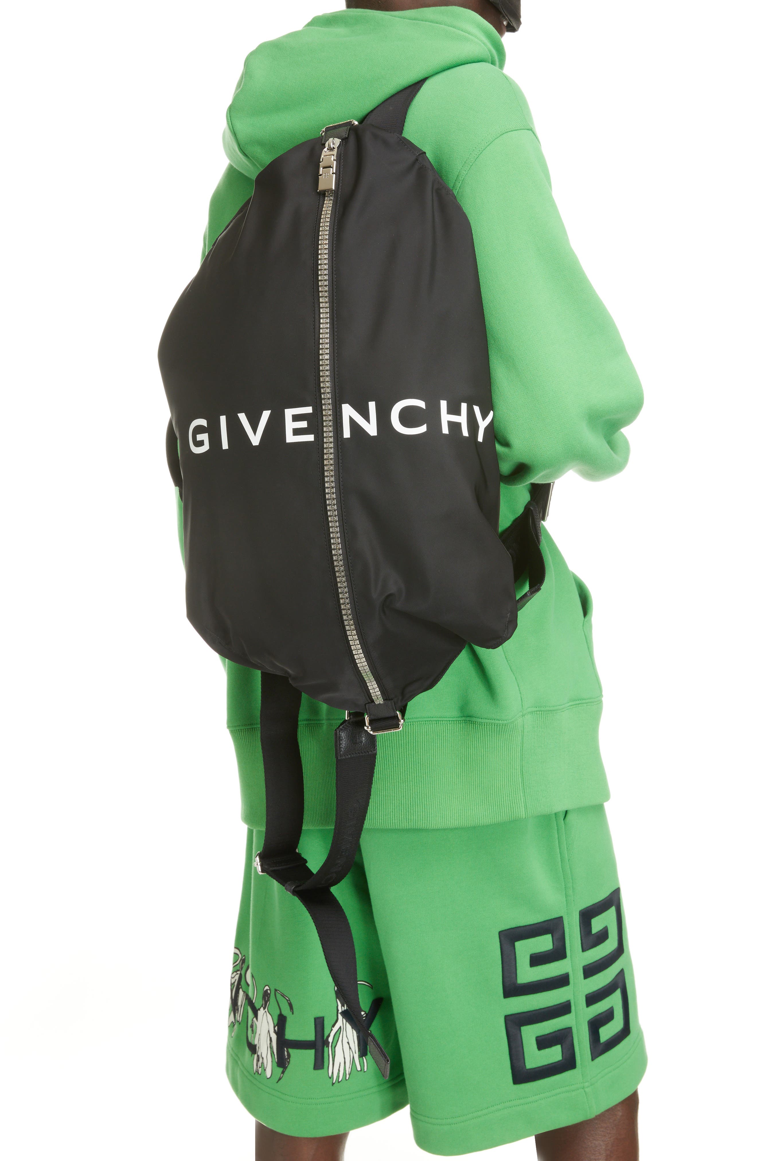 Givenchy G-Zip Duffle Backpack, Alternate, color, 