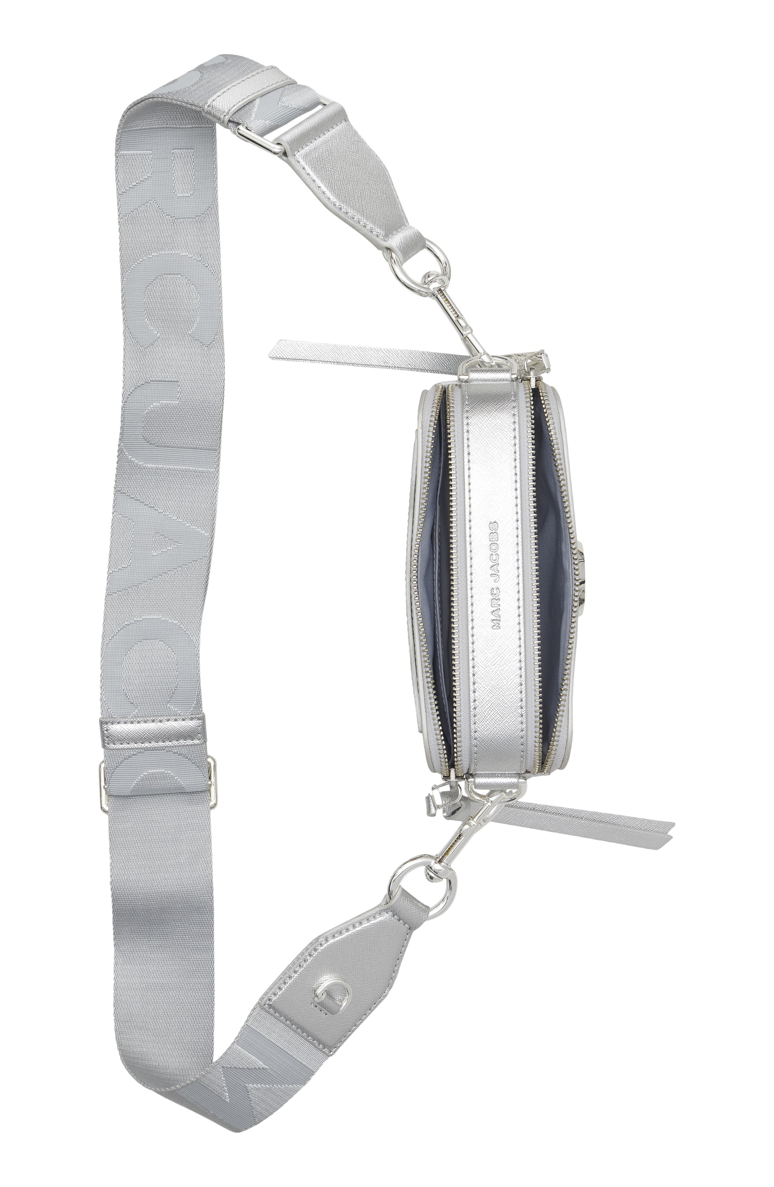 Marc Jacobs The Metallic Snapshot DTM Bag, Alternate, color, 
