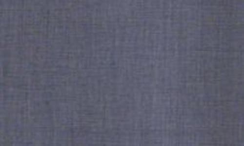 Untuckit Orville Blue Mélange Wrinkle Free Cotton Button-up Shirt In Blue