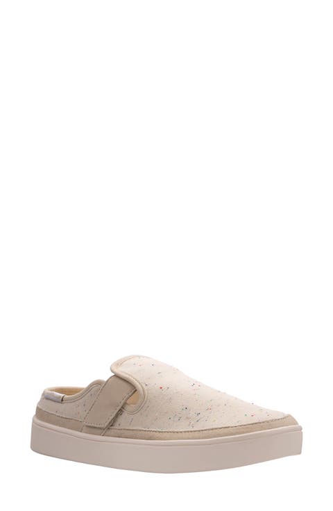 Sunbird Leather Slip-On Mule