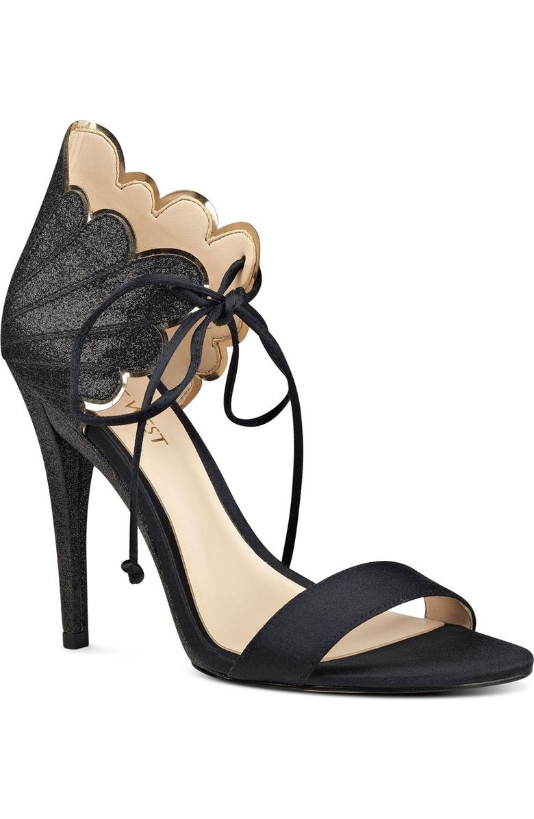 Nine West 'Carly' Ankle Tie Sandal, Main, color,